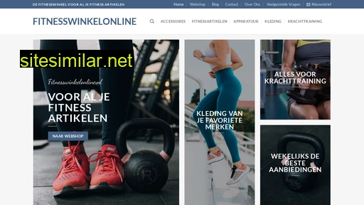 fitnesswinkelonline.nl alternative sites