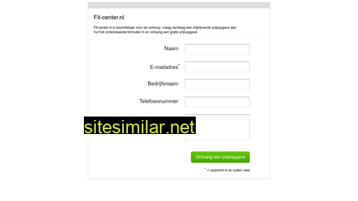 fit-center.nl alternative sites