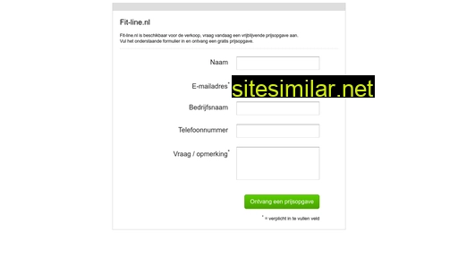 fit-line.nl alternative sites