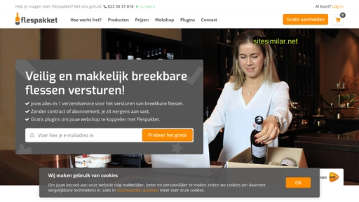 flespakket.nl alternative sites