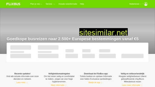 flixbus.nl alternative sites