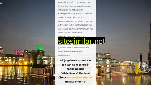 floatingrotterdam.nl alternative sites