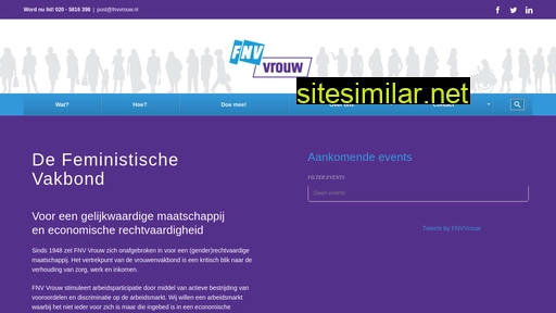 fnvvrouw.nl alternative sites