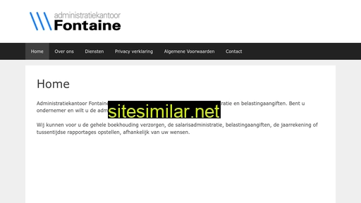 fontaineadministratiekantoor.nl alternative sites