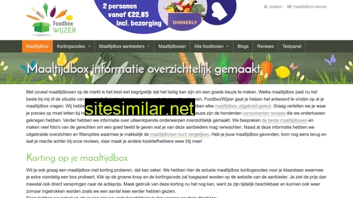 foodboxwijzer.nl alternative sites