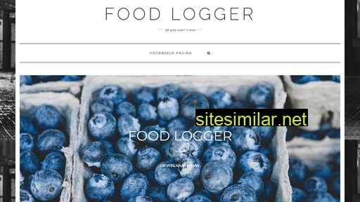 Foodlogger similar sites