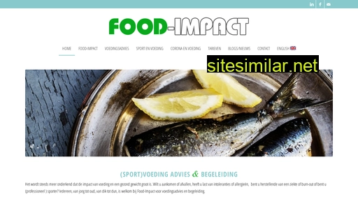 Food-impact similar sites