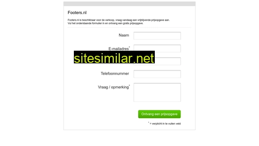footers.nl alternative sites