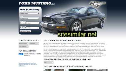 ford-mustang.nl alternative sites
