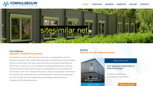 formulebouw.nl alternative sites