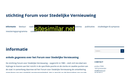 forum-sv.nl alternative sites