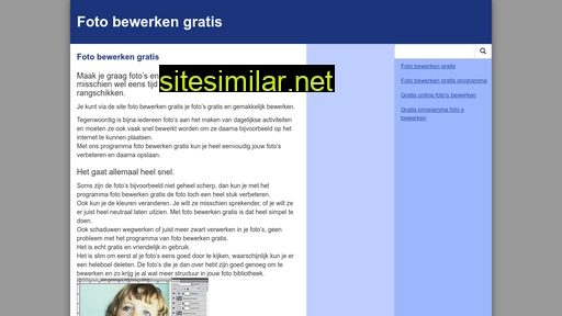 fotobewerkengratis.nl alternative sites