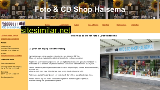 fotocdshophalsema.nl alternative sites