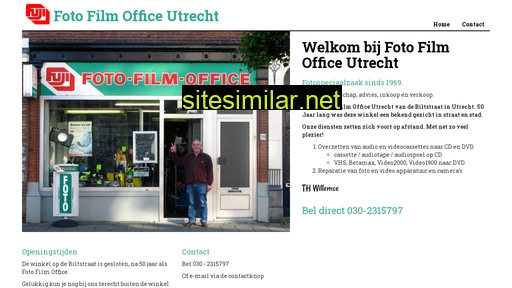 fotofilmofficeutrecht.nl alternative sites