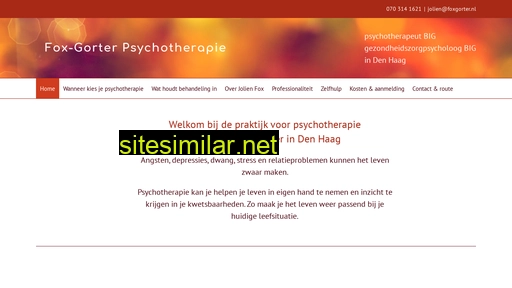 foxgorterpsychotherapie.nl alternative sites