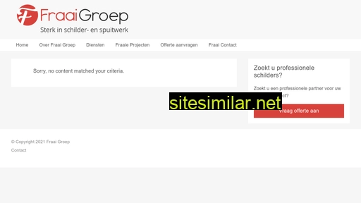fraaigroep.nl alternative sites