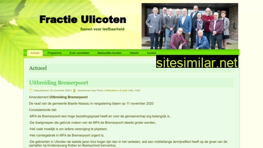 fractieulicoten.nl alternative sites