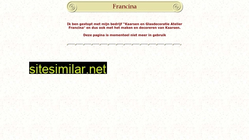 francina.nl alternative sites