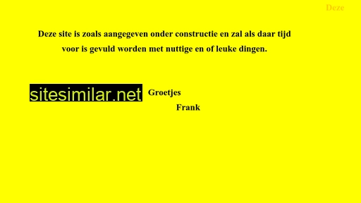 frankjanssen.nl alternative sites