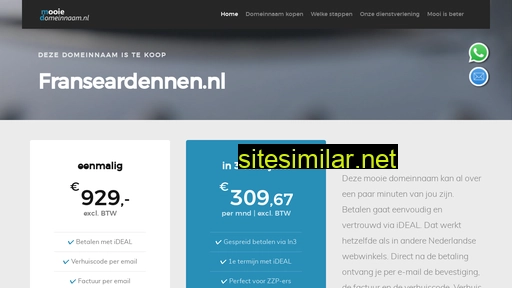 franseardennen.nl alternative sites