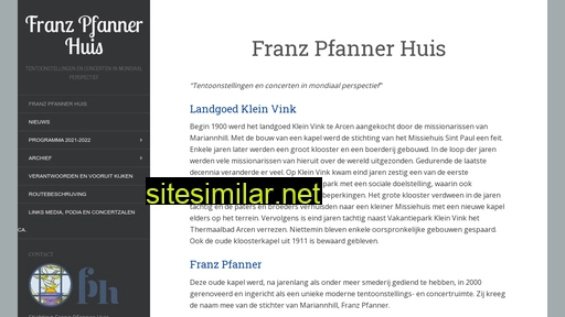 franzpfannerhuis.nl alternative sites