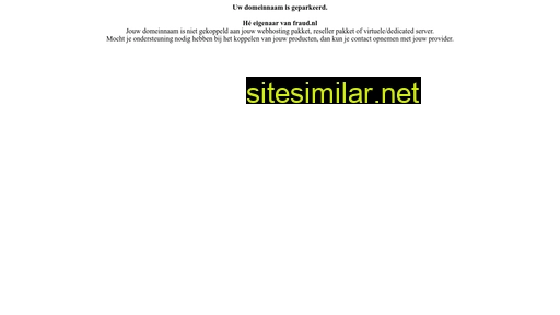 fraud.nl alternative sites