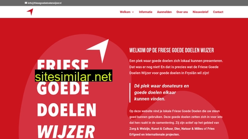 friesegoededoelenwijzer.nl alternative sites