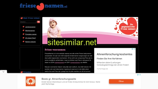 friesenamen.nl alternative sites