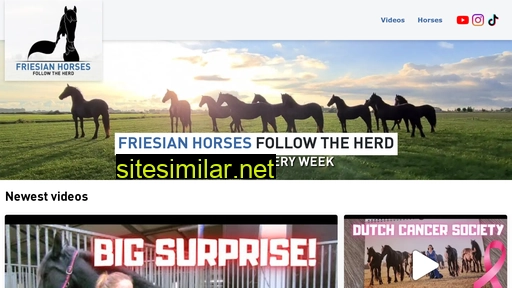 Friesian-horses similar sites