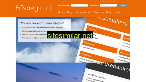 frisbegin.nl alternative sites