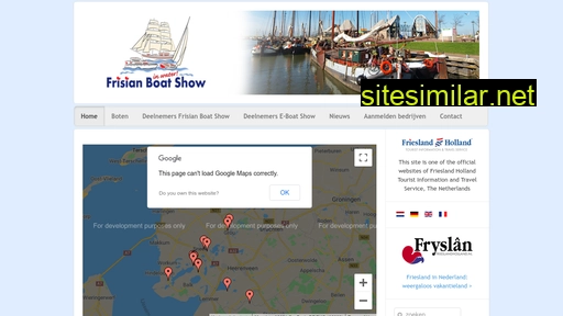 frisianboatshow.nl alternative sites