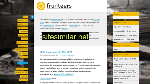 fronteers.nl alternative sites