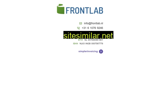 frontlab.nl alternative sites