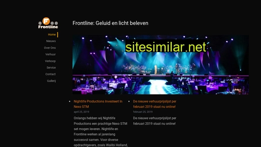 frontline-audio.nl alternative sites