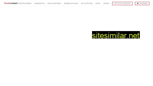 frontrunnersministries.nl alternative sites