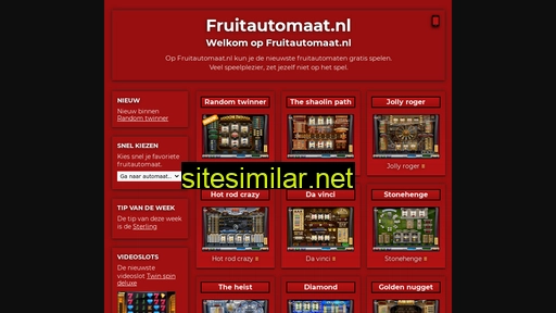 fruitautomaat.nl alternative sites
