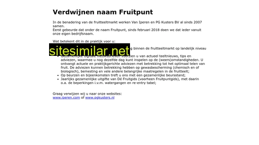 fruitpunt.nl alternative sites
