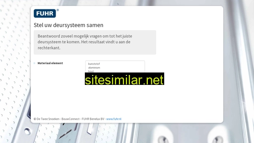 fuhrsysteemselector.nl alternative sites