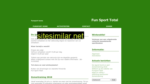 funsporttotal.nl alternative sites