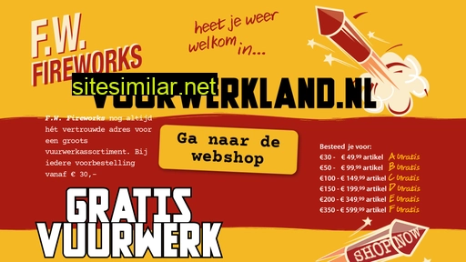 fwfireworks.nl alternative sites