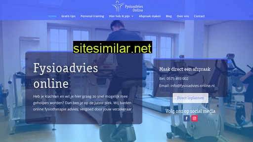 fysioadvies-online.nl alternative sites