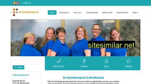 fysiobenthuizen.nl alternative sites