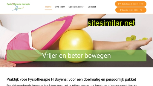 fysioboyens.nl alternative sites