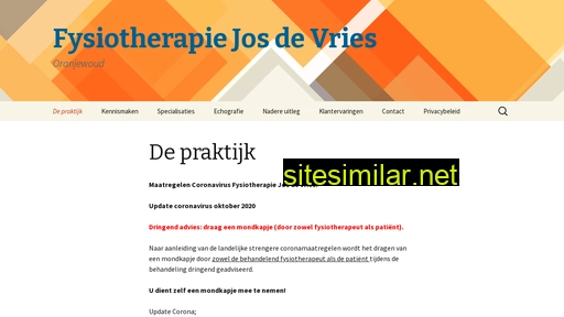 fysiojosdevries.nl alternative sites