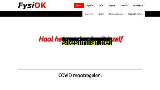 fysiok.nl alternative sites