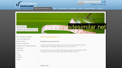 fysiokavelaars.nl alternative sites