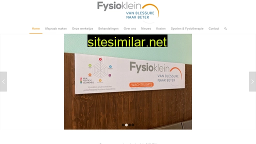 Fysioklein similar sites