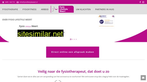 fysiolifestyleweert.nl alternative sites