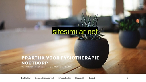 fysionootdorp.nl alternative sites