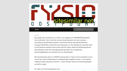 fysiooostpoort.nl alternative sites